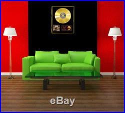Johnny Hallyday Mon Pays C'est L'amour CD Gold Disc Vinyl Record Lp Award