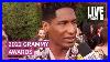 Jon-Batiste-Breaks-Into-Song-MID-Interview-At-Grammys-2022-E-Red-Carpet-U0026-Award-Shows-01-fw