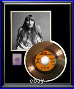 Joni Mitchell Both Sides Now 45 RPM Gold Record Non Riaa Award Rare