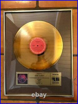 Journey Infinity GOLD Album Record Award