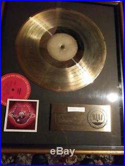 Journey riaa infinity gold record award rare