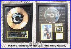 KANYE WEST Stronger Both original GOLD award and CD award withCOA KANYE WEST Stronger Both original GOLD award and CD award withCOA