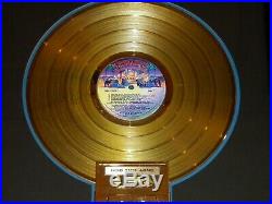 KISS 12'' ALIVE! Gold Record Award Official Release! Numbered Edition # 0102 COA
