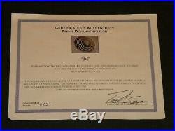 KISS 12'' ALIVE! Gold Record Award Official Release! Numbered Edition # 0102 COA
