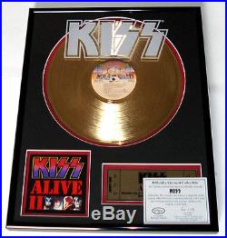 KISS Alive II KISS Gold Record Award