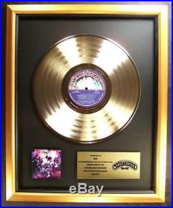 KISS Alive! LP Gold Non RIAA Record Award Casablanca Records To KISS