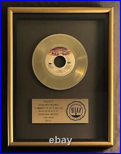 KISS Beth 45 Gold RIAA Record Award Casablanca Records To Casablanca Records