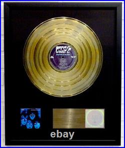 KISS Creatures of the Night RIAA GOLD RECORD AWARD Paul Stanley GENE SIMMONS