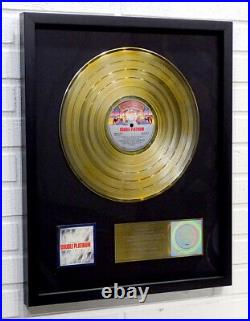 KISS DOUBLE PLATINUM Authentic RIAA GOLD RECORD AWARD Paul Stanley GENE SIMMONS