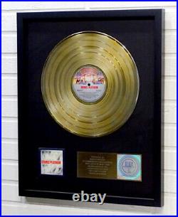 KISS DOUBLE PLATINUM Authentic RIAA GOLD RECORD AWARD Paul Stanley GENE SIMMONS