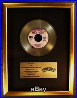 KISS I Was Made For Lovin' You 45 Gold Non RIAA Record Award Casablanca Records