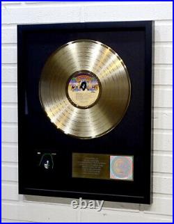 KISS PETER CRISS Solo RARE! Authentic RIAA GOLD RECORD ALBUM AWARD Casablanca