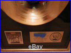 KISS RIAA GOLD RECORD AWARD DESTROYER NR MINT. Nicest one you will EVER See
