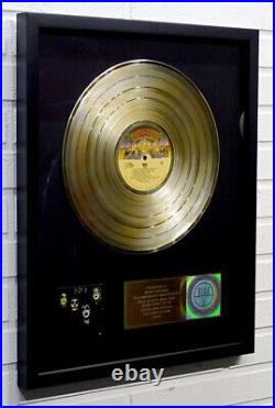 KISS Rare! FIRST Authentic RIAA GOLD RECORD AWARD / Gene Simmons PAUL STANLEY