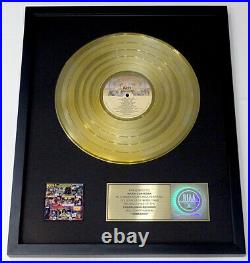 KISS Rare! UNMASKED Authentic RIAA GOLD RECORD AWARD Paul Stanley GENE SIMMONS