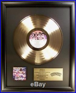 KISS Unmasked LP Gold Non RIAA Record Award Casablanca Records To Ace Frehley