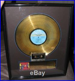 KOOL & THE GANG Emergency RIAA Gold Record Sales Award Kurt Kelly KTKS Radio