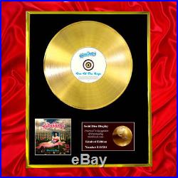 Katy Perry One Of The Boys CD Gold Disc Lp Record Award Display Vinyl Free P+p