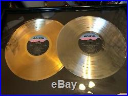 Kenny G Duotones Arista Gold & Platinum Record Sales Award Framed Display 25x22