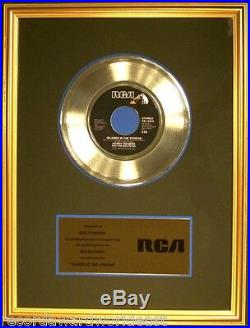 Kenny Rogers & Dolly Parton Islands In The Stream 45 Gold Non RIAA Record Award
