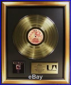 Kenny Rogers & Dottie West Classics LP Gold Non RIAA Record Award United Artists