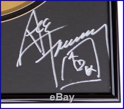 Kiss Ace Frehley Signed Autographed Gold Record Award