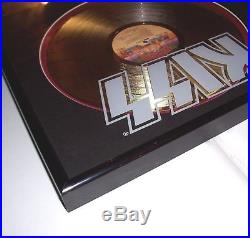 Kiss Alive II Gold Record Award Signature Network USA 1998