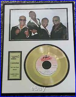 Kool & the Gang 24k Gold Record Award Style Signed #'d