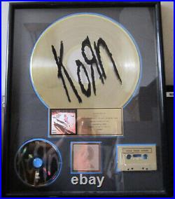 Korn Korn Gold Record Award