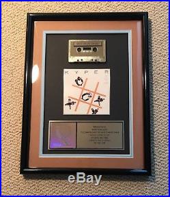 Kyper Gold Sales Award RIAA certified Tic Tac Toe Hip Hop Atlantic Records