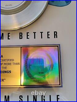 LAUV I Like Me Better RIAA Album Award Platinum 1 Mi Gold Music Record Rare Note