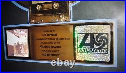 LED ZEPPELIN IIATLANTIC In House Gold Record Award Presented To Led Zeppelin