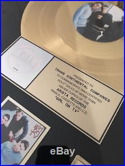 LFO /RIAA Gold Record Award For Girl On TV