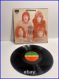 Led Zeppelin -Atlantic Records 1969 Vinyl LP Album-SD-8216-Gold Record Award