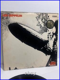 Led Zeppelin -Atlantic Records 1969 Vinyl LP Album-SD-8216-Gold Record Award