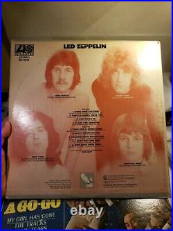Led Zeppelin Debut Album Golden Record Award Label! Rare