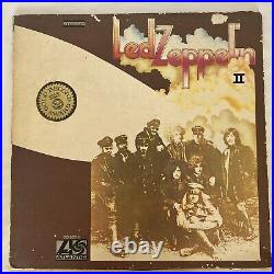 Led Zeppelin II LP SD8236 Gold Award Sticker 1969