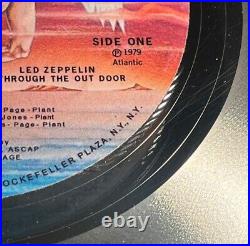 Led Zeppelin In Through The Out Door Platinum RIAA Record Award Swan Song DAMAGE