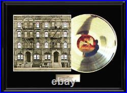 Led Zeppelin Physical Graffiti White Gold Platinum Tone Record Lp Non Riaa Award