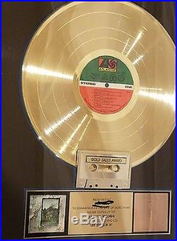 Led Zeppelin RIAA Gold Record Award Atlantic'Zeppelin IV' Stairway to Heaven