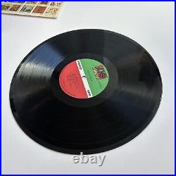 Led Zeppelin Self-Titled Original 1969 Rare Gold Award Sticker Atlantic Records