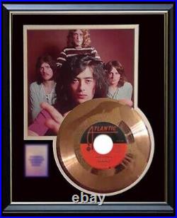Led Zeppelin Whole Lotta Love 45 RPM Gold Record Rare Non Riaa Award