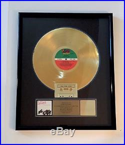 Levert Just Coolin Gold Record Sales Award RIAA Certified