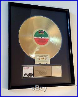 Levert Just Coolin Gold Record Sales Award RIAA Certified