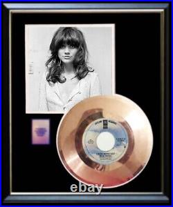 Linda Ronstadt Blue Bayou Gold Record Non Riaa Award Rare@