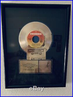 Lisa Lisa And Cult Jam RIAA Gold Record Award Let The Beat Hit Em Columbia Rare