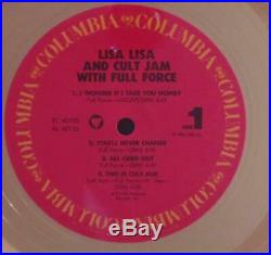 Lisa Lisa & Cult Jam With Full Force Gold Record Award Columbia Records