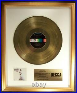 Loretta Lynn Coal Miner's Daughter LP Gold Non RIAA Record Award Decca Records