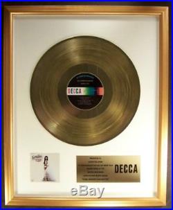 Loretta Lynn Coal Miner's Daughter LP Gold Non RIAA Record Award Decca Records