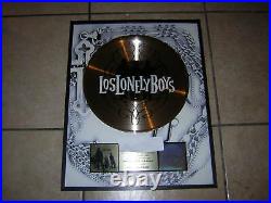 Los Lonely Boys Riaa Record Sales Award Gold Sales Self Titled Release 2003